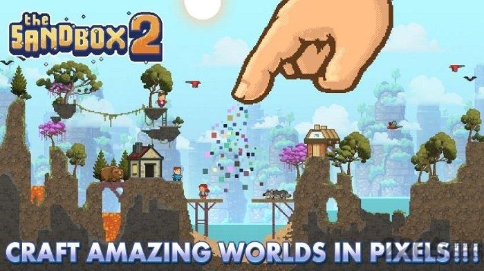 沙盒2汉化破解版1.9版下载,沙盒2,沙盒游戏,像素游戏
